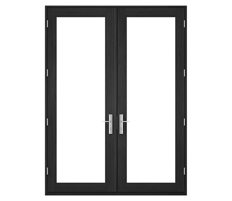 Pella Reserve Contemporary Wood Hinged Patio Door in Grand Junction